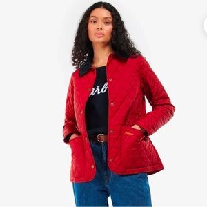 BARBOUR

ANNANDALE QUILTED JACKET DARK RED